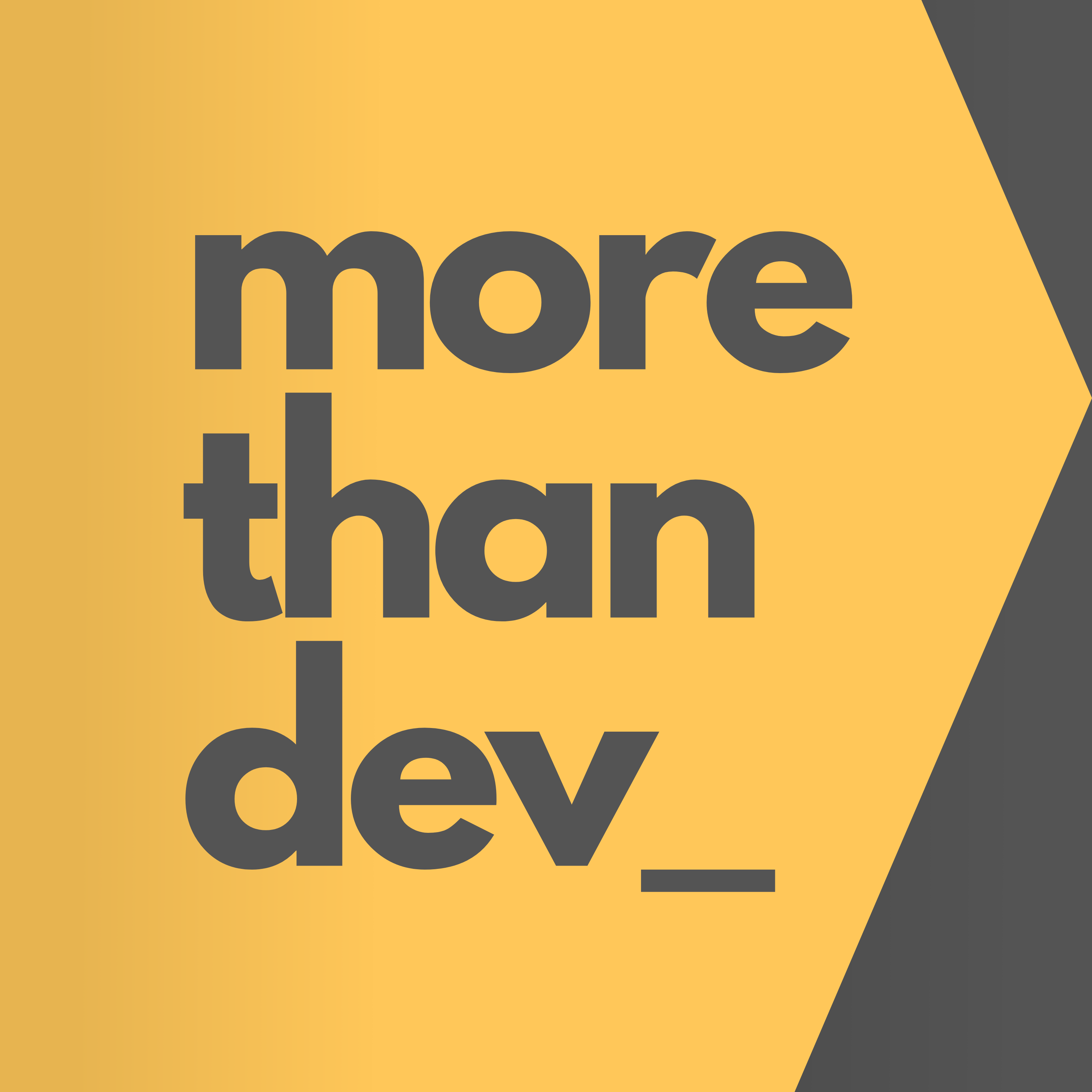 More Than Dev
